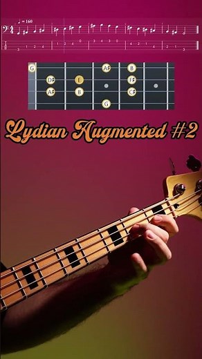 🎶 Dreamscapes Unfold | Lydian Augmented ♯2 on Bass 🌌🔥