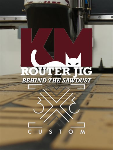 Behind The Sawdust: 6n1 Router Jig #kmtools #woodworker #router #howitsmade
