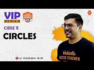Very Important Problems from Circles CBSE Class 9 Chapter 10 | VIP Series- Harsh Sir‪@Vedantu9_10‬
