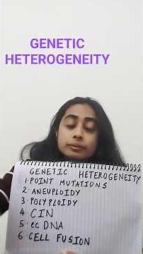 Genetic Heterogeneity PART 2