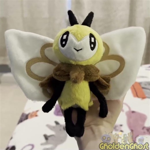 Ribombee Custom Plushie 🐝 #pokemon #pokemonplush #ribombee #pokemonplushies #plushie #alola #cutie