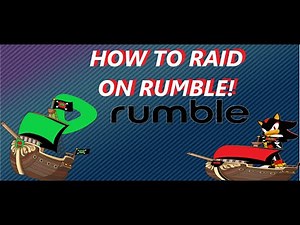 How to Raid on rumble! Streaming platform [2024] - [2025]