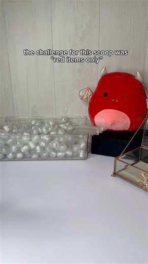 326K views · 9.2K reactions | red items squishmallow challenge! ❤️❤️ #fidgetfetti #asmr #mysteryscoop #fidgets #fidgettoys #smallbusiness #haul | Winky’s Whimsies | Facebook