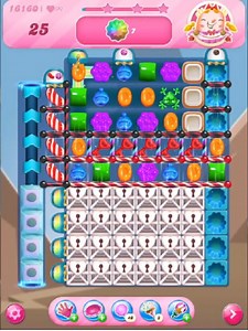 Tips and Walkthrough: Candy Crush Level 16160