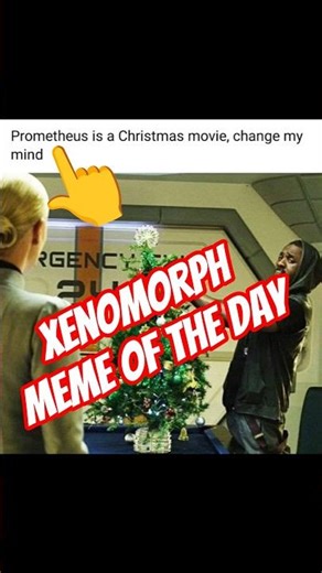 Prometheus MEME of the Day #aliens #movie #xenomorph #alien #alienearth #fx #film