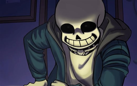 【Undertale动画/中文字幕】当没有对Toriel许下承诺的Sans和你到餐厅吃饭