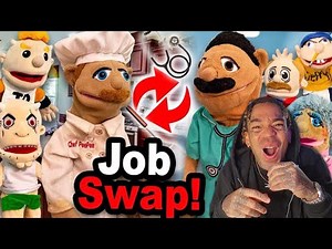 SML Movie: Job Swap! ‪@SMLMovies‬ [reaction]