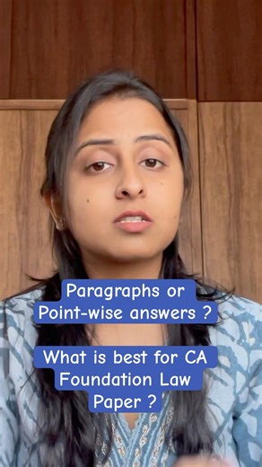 How to write answers for Law Paper | Format of Answer | Paper Writing Tips| CA Foundation Jan 2026