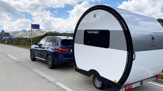 La caravana extensible que triplica su tamaño con solo apretar un botón