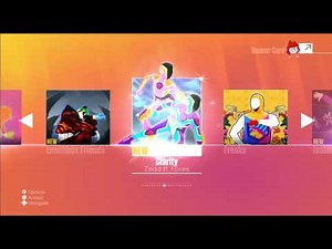 Just Dance Fitted 2018 - Menu