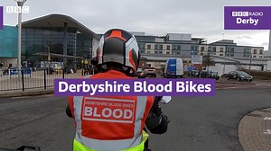 Have you seen the Derbyshire Blood Bikes on the roads? They're looking for new volunteers to meet increasing demand since the pandemic 🏍️ 🔈 Hear more: bbc.in/DerbyListenLive | BBC Derby