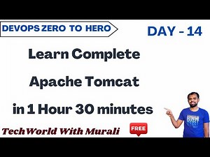 Day 14 | Learn Complete Apache Tomcat in 1 Hour 30 minutes | Tomcat Tutorial |#devopsforbeginners