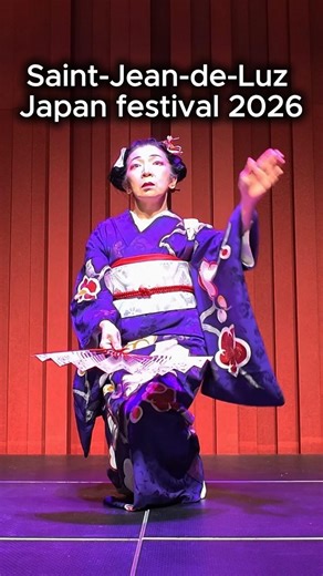 Kabuki Dance - Saint Jean de Luz Japan Festival 2026 #japanesedance #japanfestival