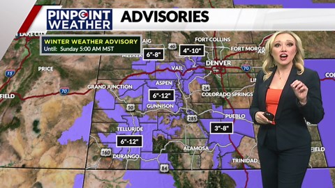Denver weather: Pinpoint Weather Alert Days for cold, snowy weekend
