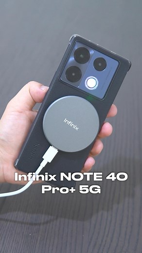 80K views · 17K reactions | Infinix NOTE 40 Pro+ 5G Unboxing (Obsidian Black) This is the Infinix NOTE 40 Pro+ 5G in Obsidian Black colorway. The phone is quite unique since it supports 100-watt wired and 20-watt wireless charging in a Php 13,999 (USD 240) price tag! #Infinix #infinixnote40proplus #InfinixNote40ProPlus5G | Pinoy Metro Geek | Facebook