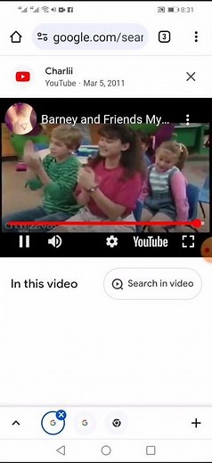 barney my family's just right for me part 1 Alam simsim show open