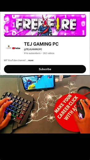 Free Fire Geming keyboard mouse🖱️⌨️📲 Gameplay #mixpro #geekgamer #shorts #shortsviral #youtubeshorts