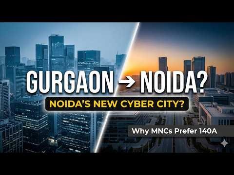 Why MNCs are Shifting from Gurgaon to Noida? | The Reality of Sector 140A