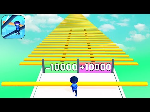 Satisfying Mobile Game Roof Rails Top Tiktok Free Gameplay Android,iOS Walkthrough Latest Update