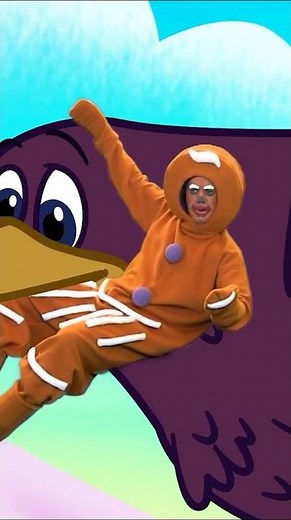 Cours, cours aussi vite que tu peux ! 🍪 Le Petit Bonhomme en Pain d'épices! #shorts