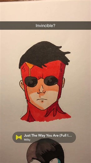 Draw invincible variants #art #helpmemakethismakesense #artshorts #invincibledrawing