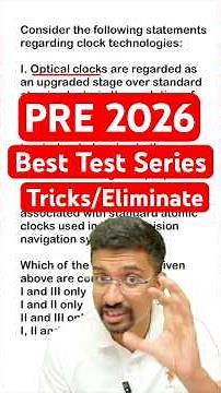 Pre 2026 Best Test series