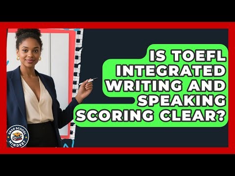Is TOEFL Integrated Writing And Speaking Scoring Clear? - Grad School Mindset