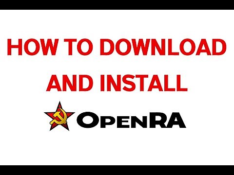 How to Download and Install OpenRA (Recreated Red Alert)