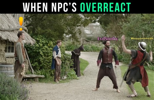 203K views · 8.8K reactions | Talk about an over reaction . . . . . . . #humorous #flashbang #memesdaily #funnymoments #funnymemes #relatablememes #dankmemes #relatable #humor #lol #funny #comedyskit #pcgaming #gamingworld #gamer #gaminglife #gamers #twitch #gaming #game #enpc #npc #vldl | Epic NPC Man | Facebook