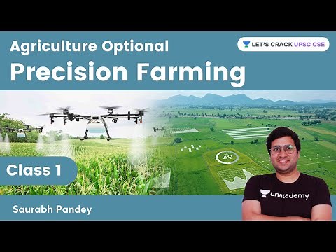 Precision Farming | Agriculture Optional | Class 1 | UPSC CSE/IAS | Saurabh Pandey
