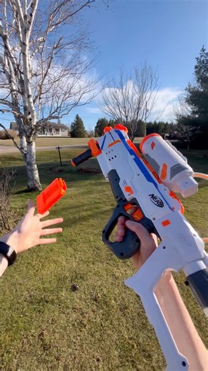 Nerf Modulus Regulator Heavy Gunner Reload #shorts #nerfreloads #viral