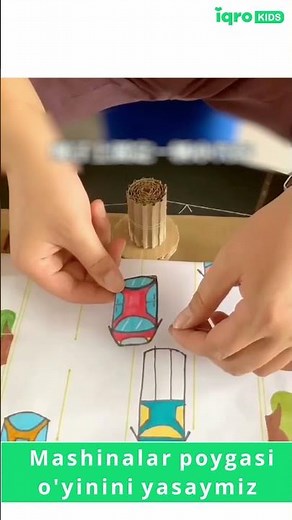 Mashinalar poygasi o’yinini birga yasaymiz!