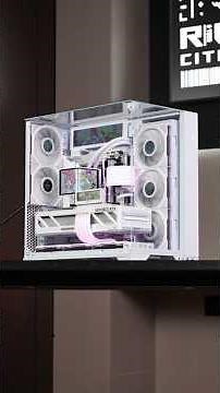 THE ULTIMATE WHITE GAMING PC 2025!😱 | RTX 5080 + R7 9800X3D | ASUS ROG & LIAN LI BUILD🥳#gaming