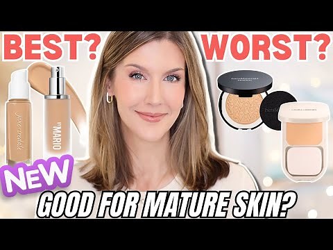 Best & Worst NEW Foundations for Mature Skin | 2025 Foundation Roundup
