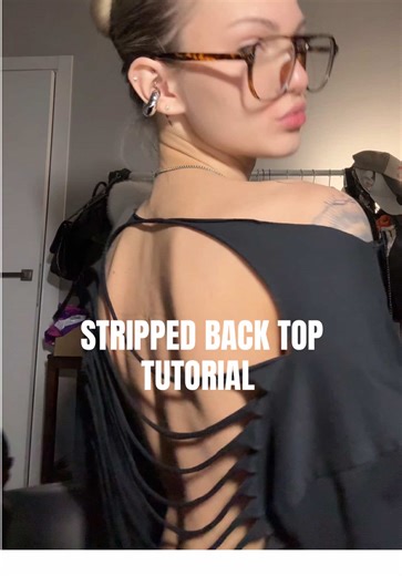 Тутор по созданию рваного топа для 2000-х