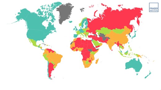 Global economic freedom declined for the fourth year in a row. | The Fraser Institute
