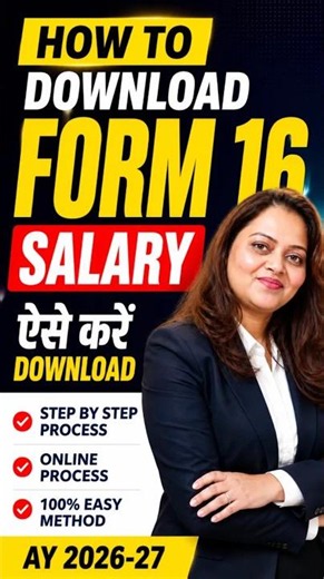 How to download form 16 #shorts