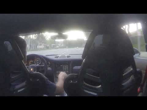 Porsche 991.2 GT3 Manual no-lift / flat down shifts (Sport OFF)