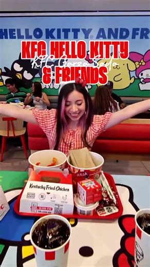 Hello Kitty KFC = Un sueño hecho realidad 🍗❤️ 📍 KFC Garza Sada, Av. Eugenio Garza Sada 3367, Altavista, Distrito Tec, 64840 Monterrey, N.L. #hellokittylover #hellokitty #sanrio #kfc #dondeirmty