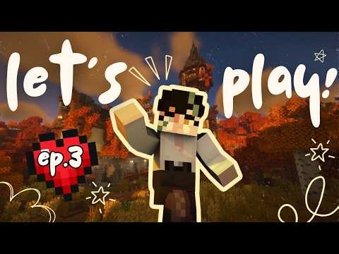 Finishing the Halloween Town... 🎃🍂 | Minecraft Creative Let's Play! | EPISODE 3