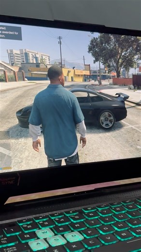 MY FIRST DAY AS A GTA 5 #gta #gta5