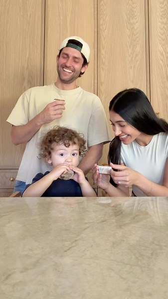 Seeing if my toddler shares with me 🥹🧁