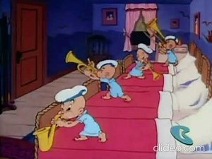 Popeye on Boomerang Promo, But It's on "Riot in Rhythm", the Color Remake of "Me Musical Nephews"