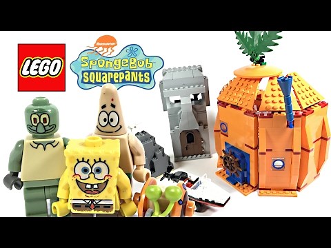 LEGO Spongebob Squarepants Bikini Bottom review! 2006 set 3827!
