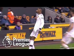 Marcus Rashford slams Manchester United into the lead v. Wolves | Premier League | NBC Sports