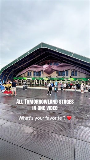 Exploring All Tomorrowland Stages in One Video