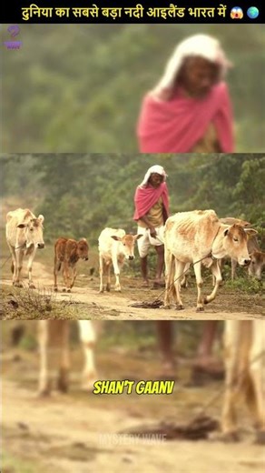 World’s Largest River Island in India 😱🌍 | MYSTERY WAVE | #shorts