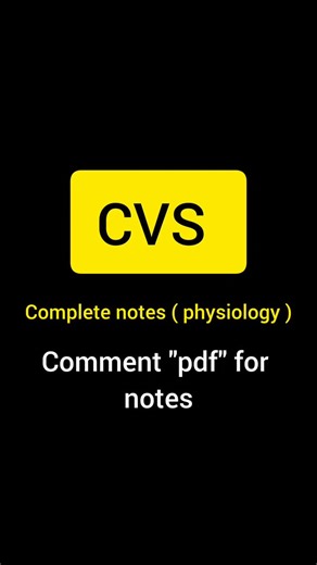 🦋ममता भारत सोनवणे🦋 on Instagram: "Cardiovascular system notes in detail (physiology) (🛑Comment PDF for notes🛑) . . . . . . . . . . . . . . #viral #medico #bams #explore #ayurved"