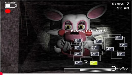 Five nights at Freddys 2_模组 曼果被修好了！ 主体+曼果专场 【Youtube 】