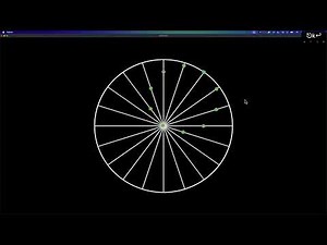 ManimGL example 1 - optical illusion